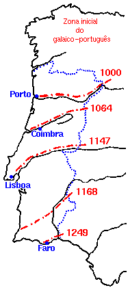 Map of reconquest